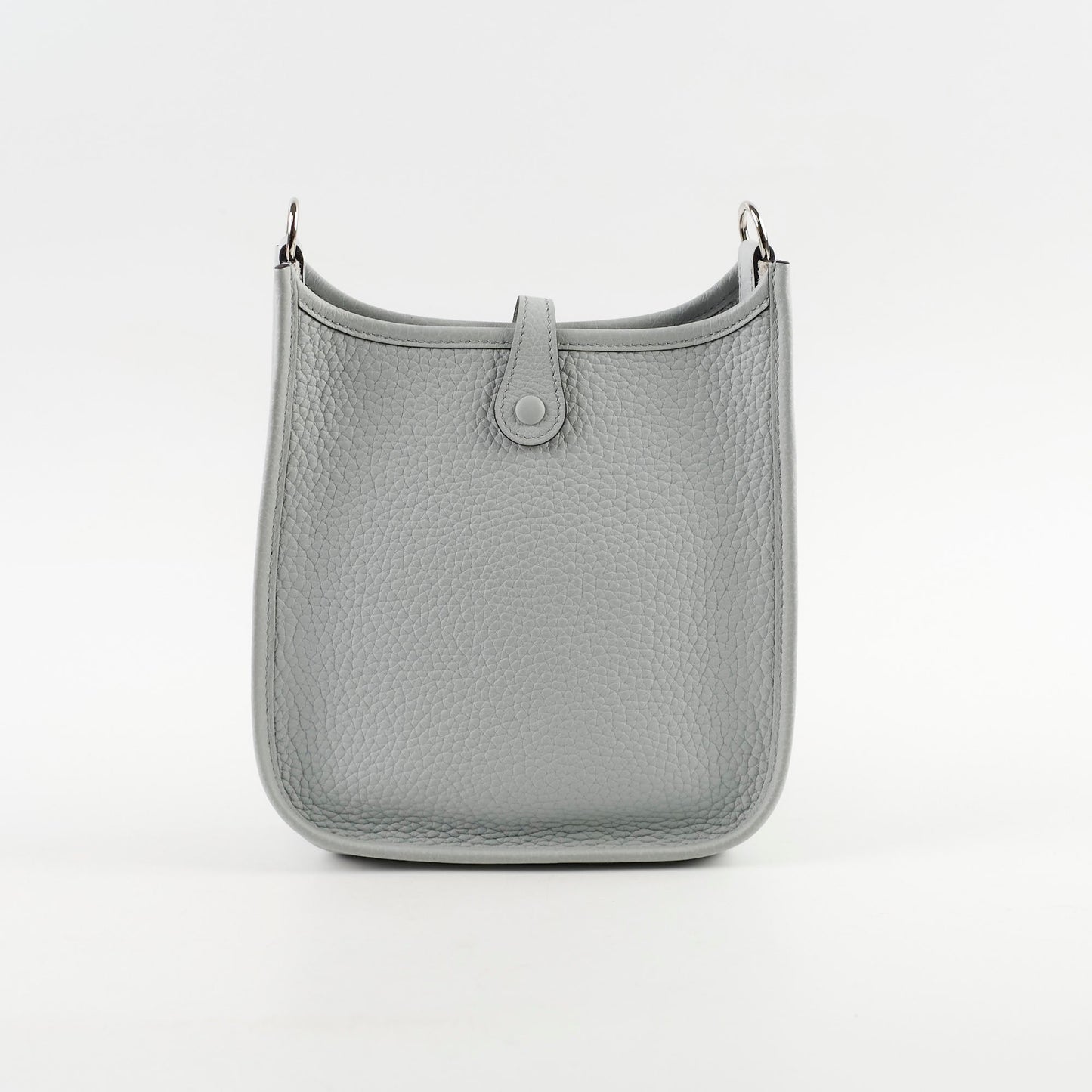 Hermes Mini Evelyn Bleu Pale Y Stamp
