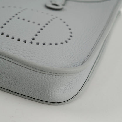Hermes Mini Evelyn Bleu Pale Y Stamp
