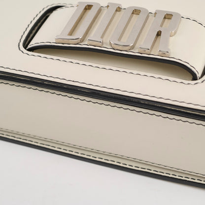 Dior Revolution Flap Bag White Ivory