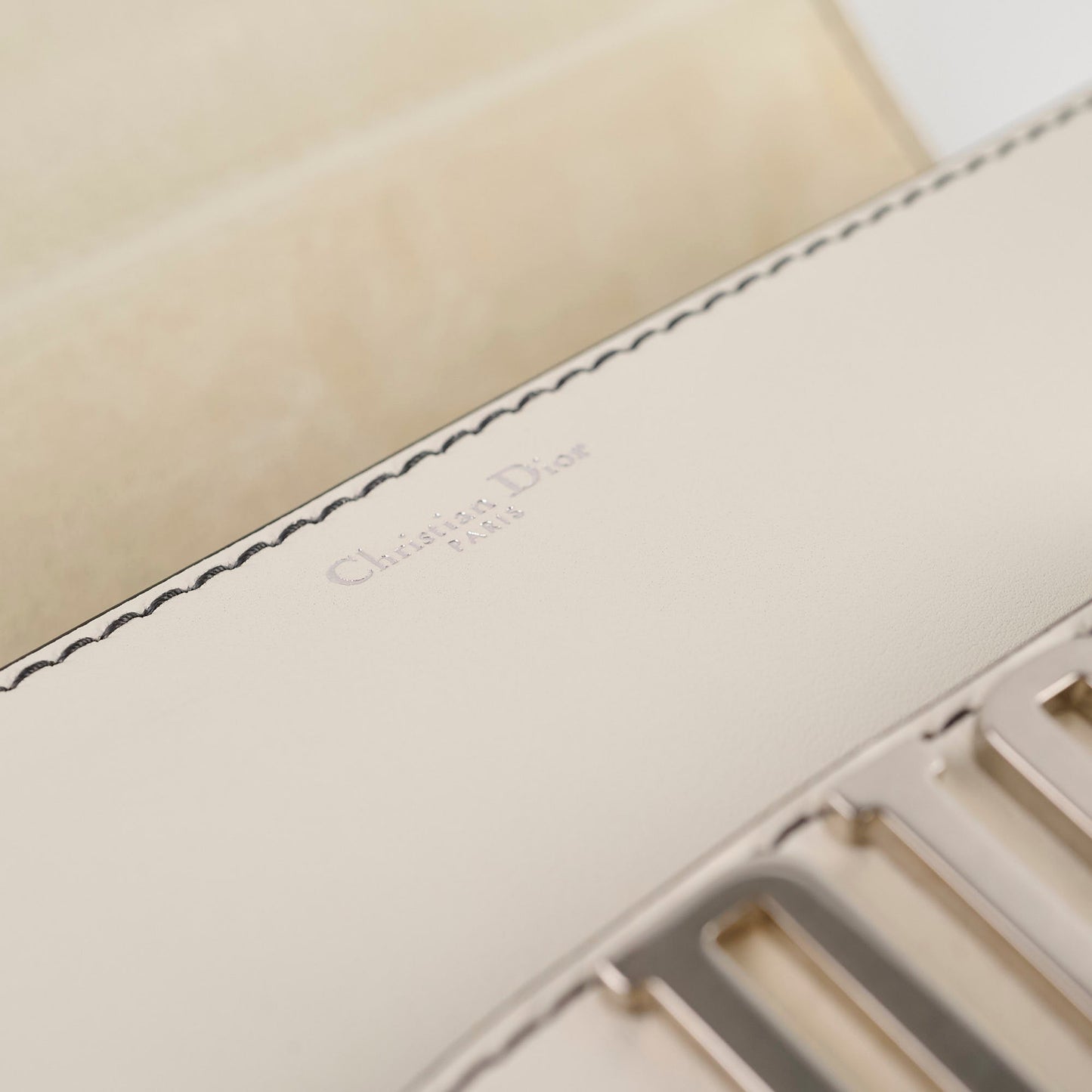 Dior Revolution Flap Bag White Ivory