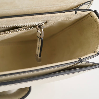 Dior Revolution Flap Bag White Ivory