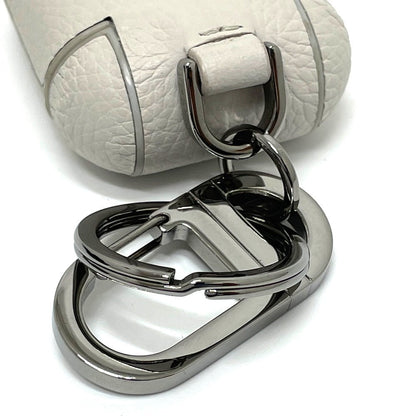 Dior Accessory case 2PUKH190YUZ leather off white logo Earphone case unisex(Unisex)