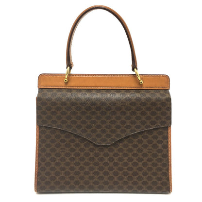 CELINE Shoulder Bag PVC / Leather Brown Macadam One handle Women