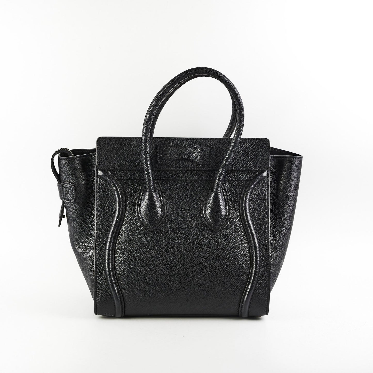 Luxury CELINE Micro Luggage Black
