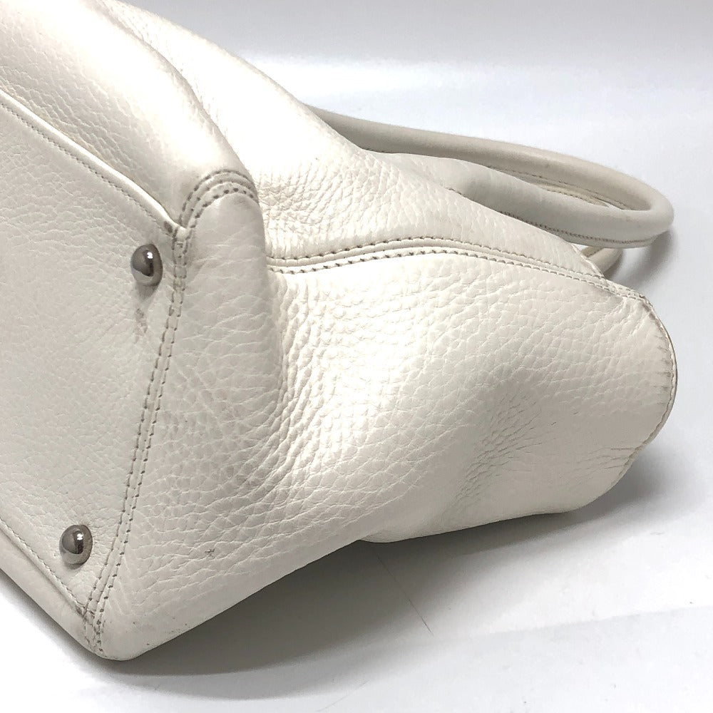 CHANEL Tote Bag A29293 leather white Executive Women