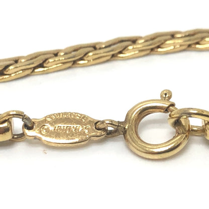 Dior Necklace metal gold long
