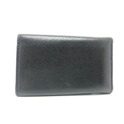 CHANEL Key case Key holder  Soft caviar skin black Brilliant COCO Mark Women