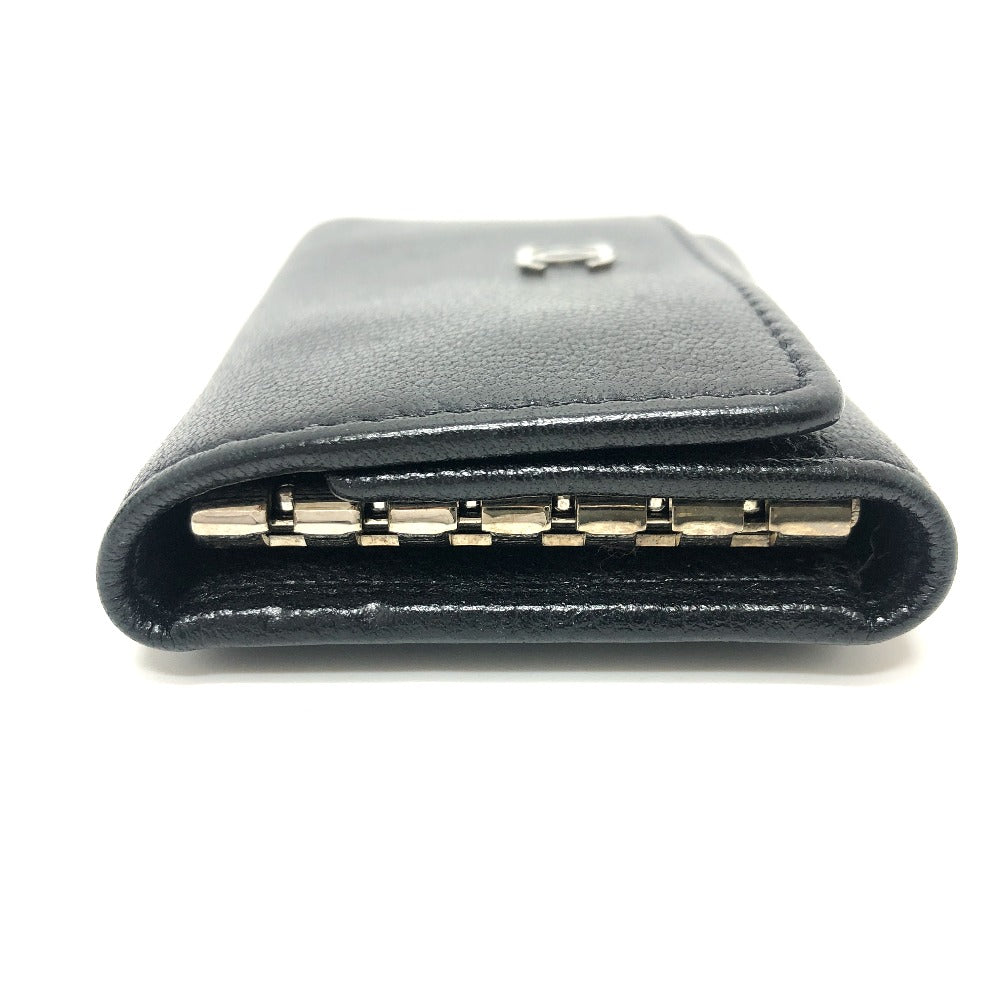 CHANEL Key case Key holder  Soft caviar skin black Brilliant COCO Mark Women