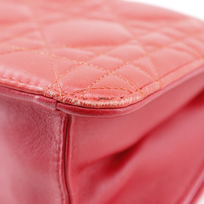 Christian Dior Shoulder Bag S0252OTRI M79D lambskin Red/pink 2-way clutch Canage ChainShoulder Women