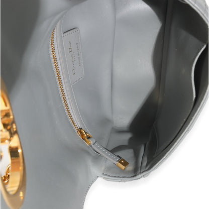 Dior Blue Supple Calfskin Small Caro Chain Bag