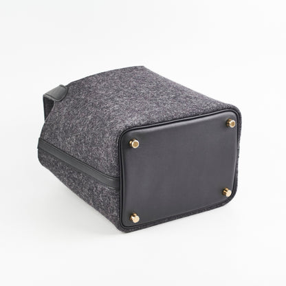 Hermes Picotin 18 Wool Feutre Swift Graphite - U Stamp (2022)