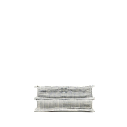 Fendi Medium Peekaboo IseeU Denim White