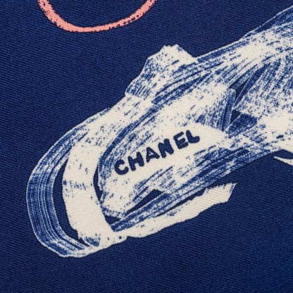 Chanel 90cm Silk Scarf Multicolour