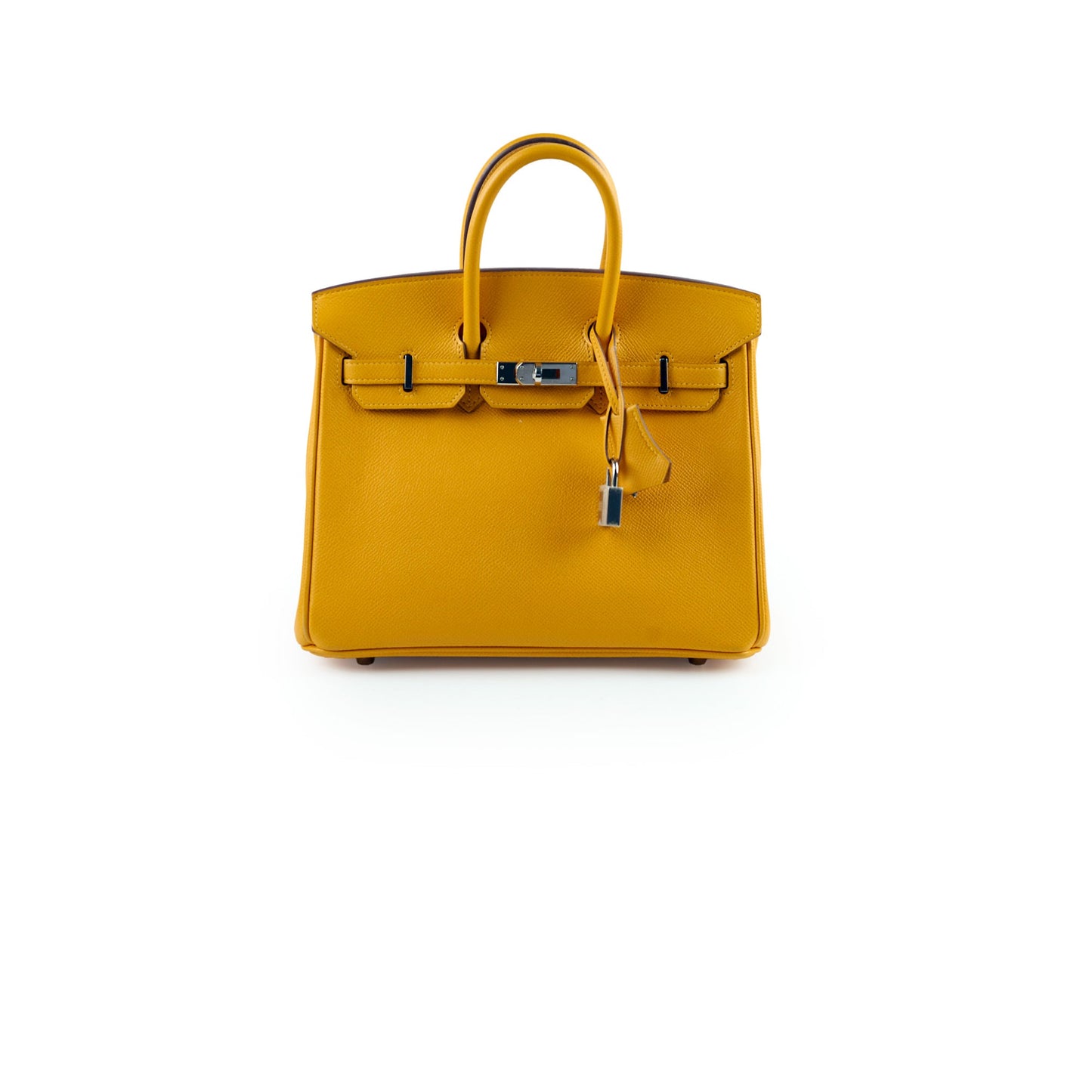 Hermes Birkin 25 PHW Moutarde Epsom P Square