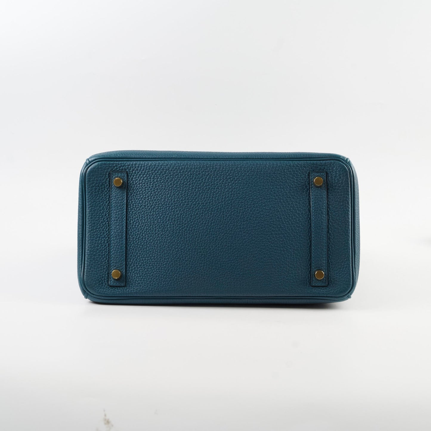 Hermes Birkin GHW 30 Blue Colvert X Stamp