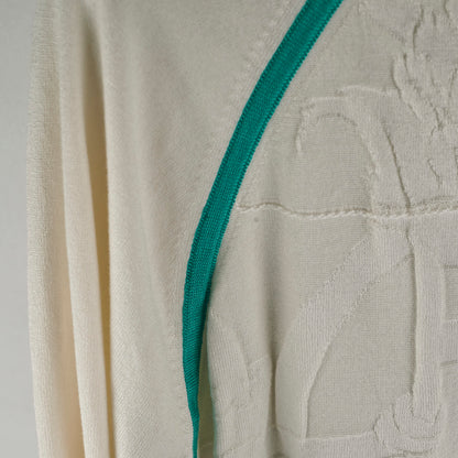 Hermes Sweater Knitwear Blue/Green Size 38