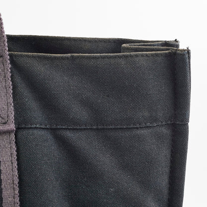 Hermes Herline Tote Canvas Black