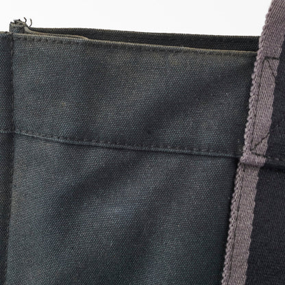 Hermes Herline Tote Canvas Black