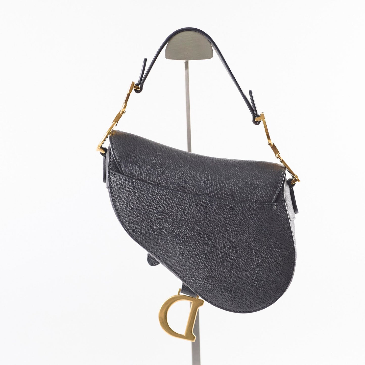 Christian Dior Mini Saddle Bag Black