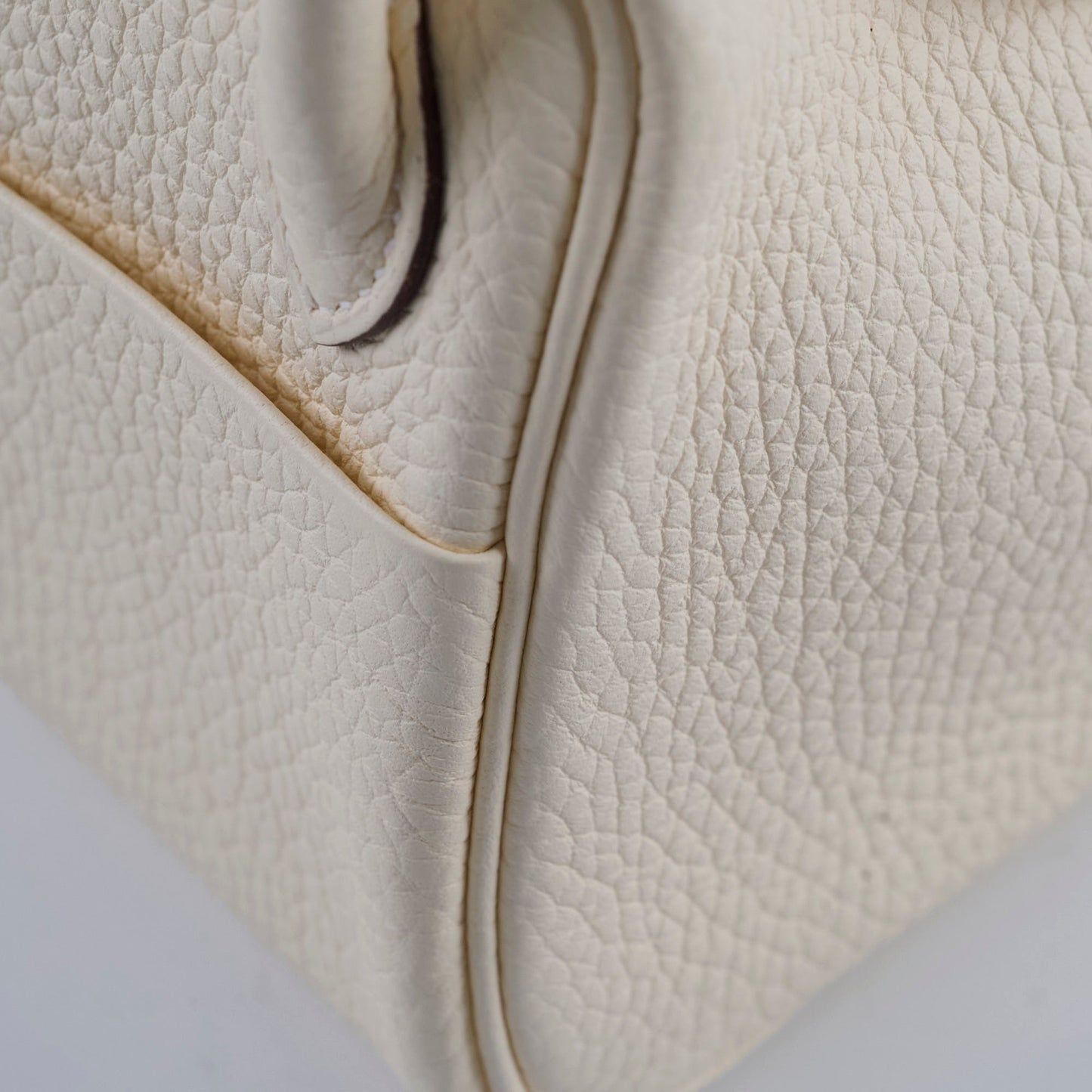 Hermes Mini Lindy Clemence Nata - U Stamp