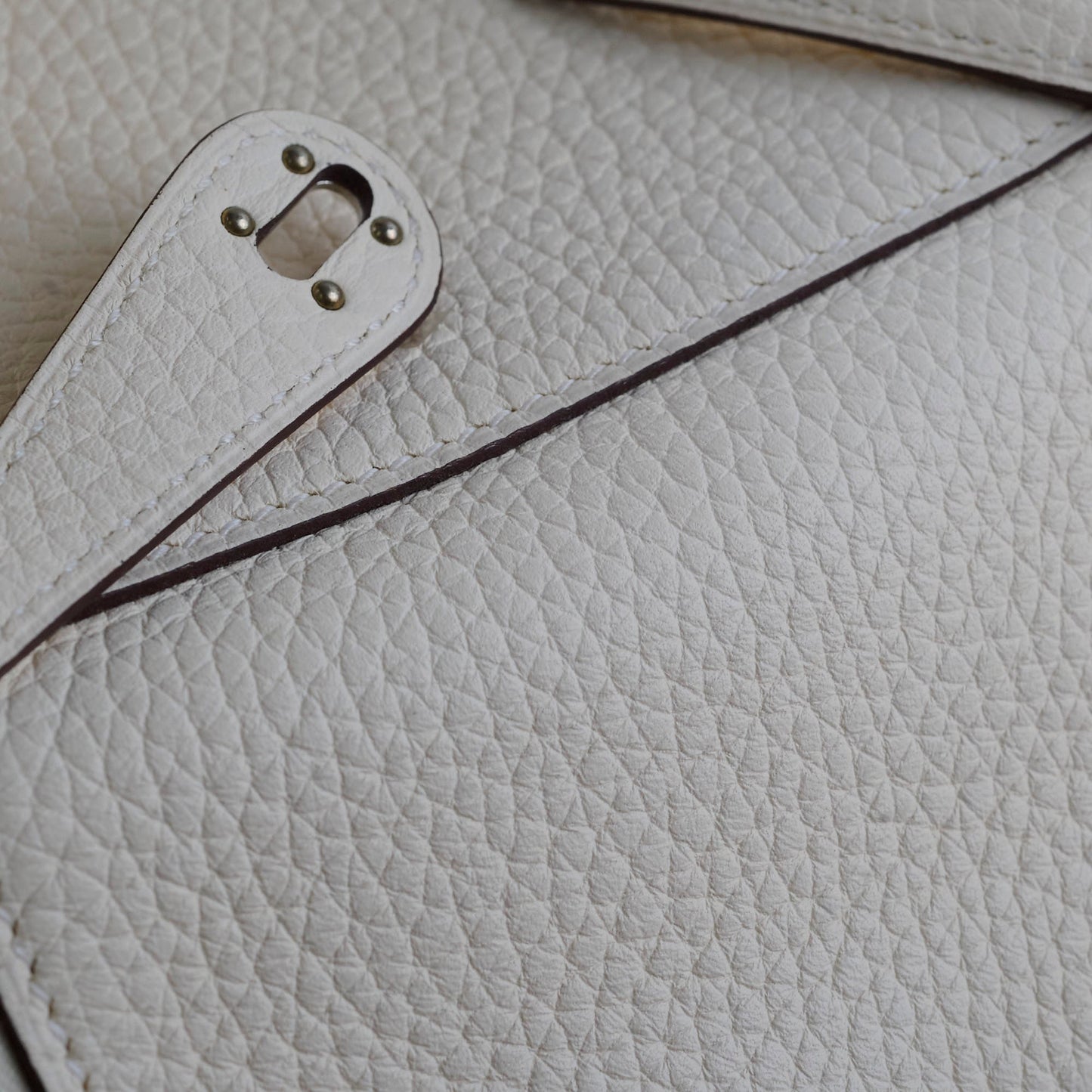 Hermes Mini Lindy Clemence Nata - U Stamp