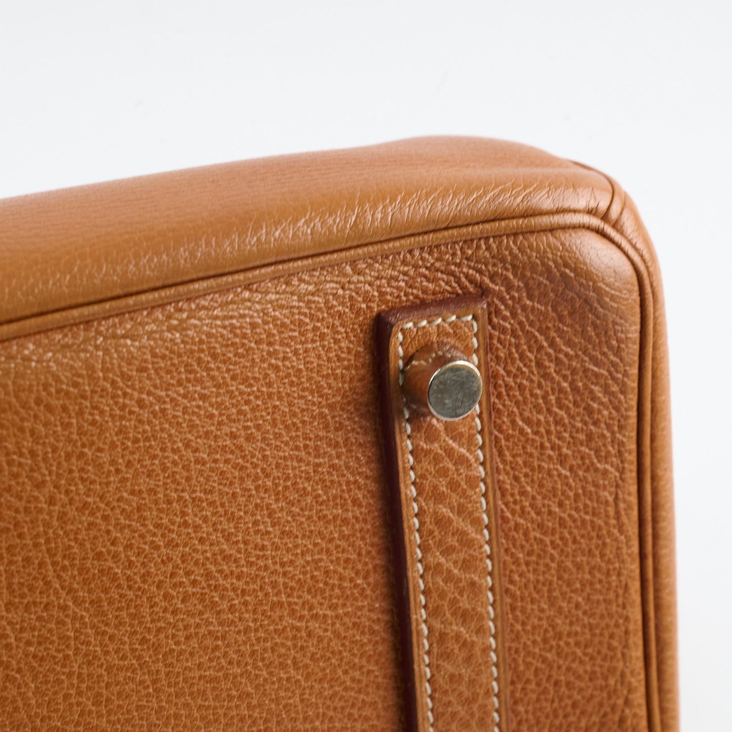 Hermes Birkin 30 Gold PHW F Square Stamp