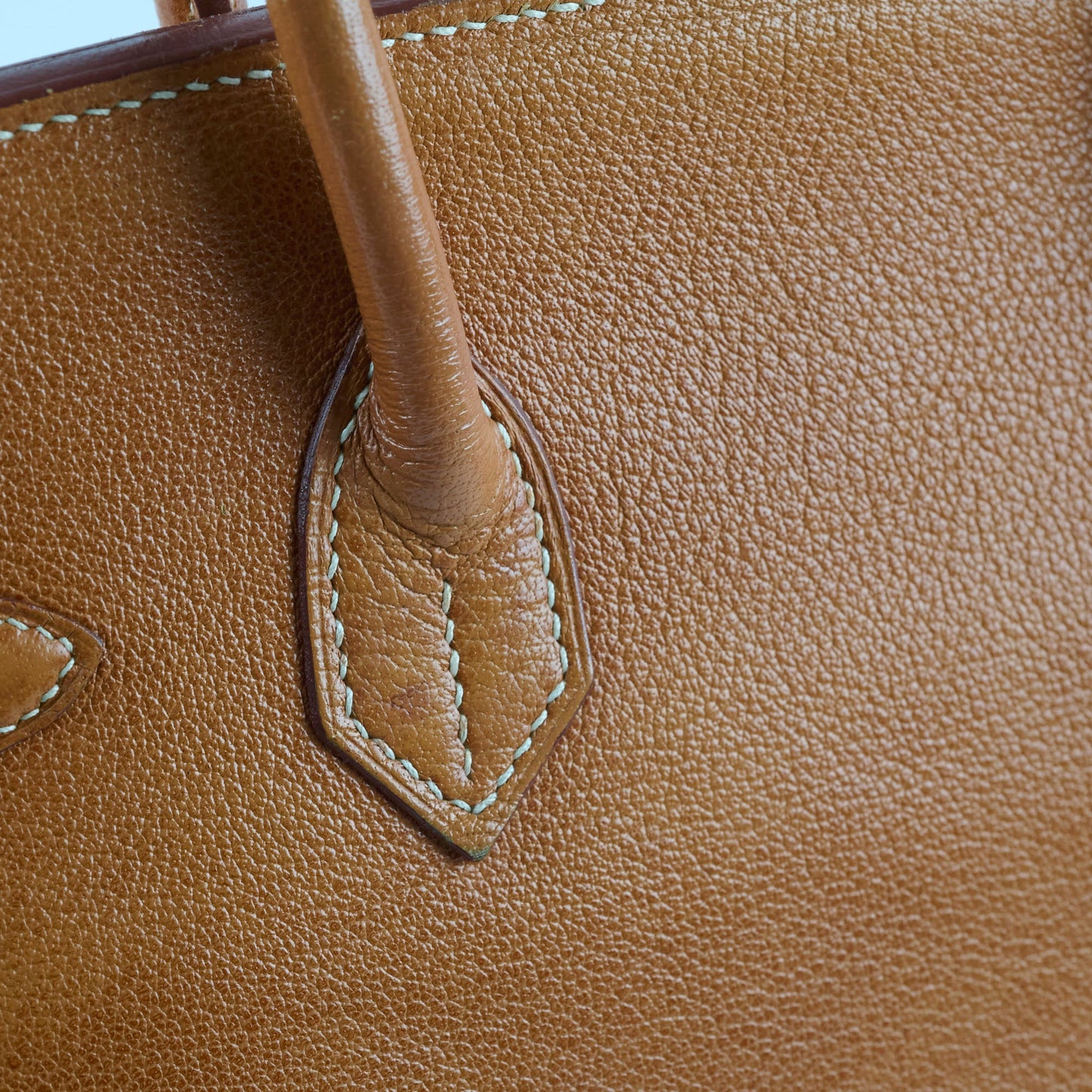 Hermes Birkin 30 Gold PHW F Square Stamp