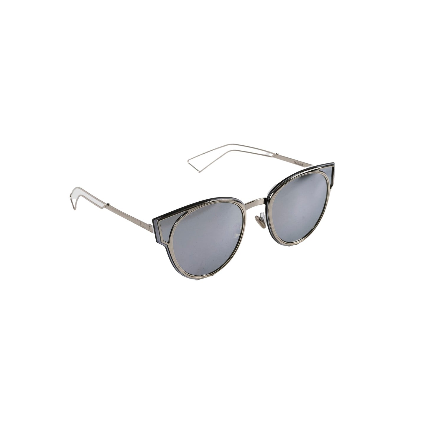 Christian Dior Sunglasses Silver/White