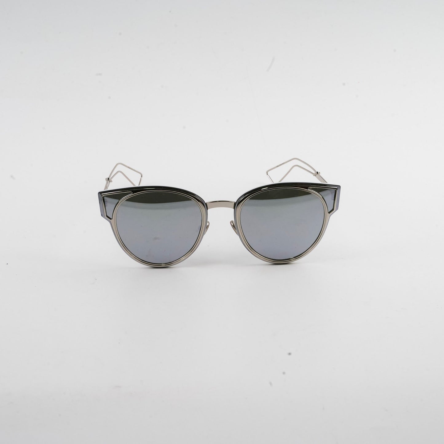 Christian Dior Sunglasses Silver/White