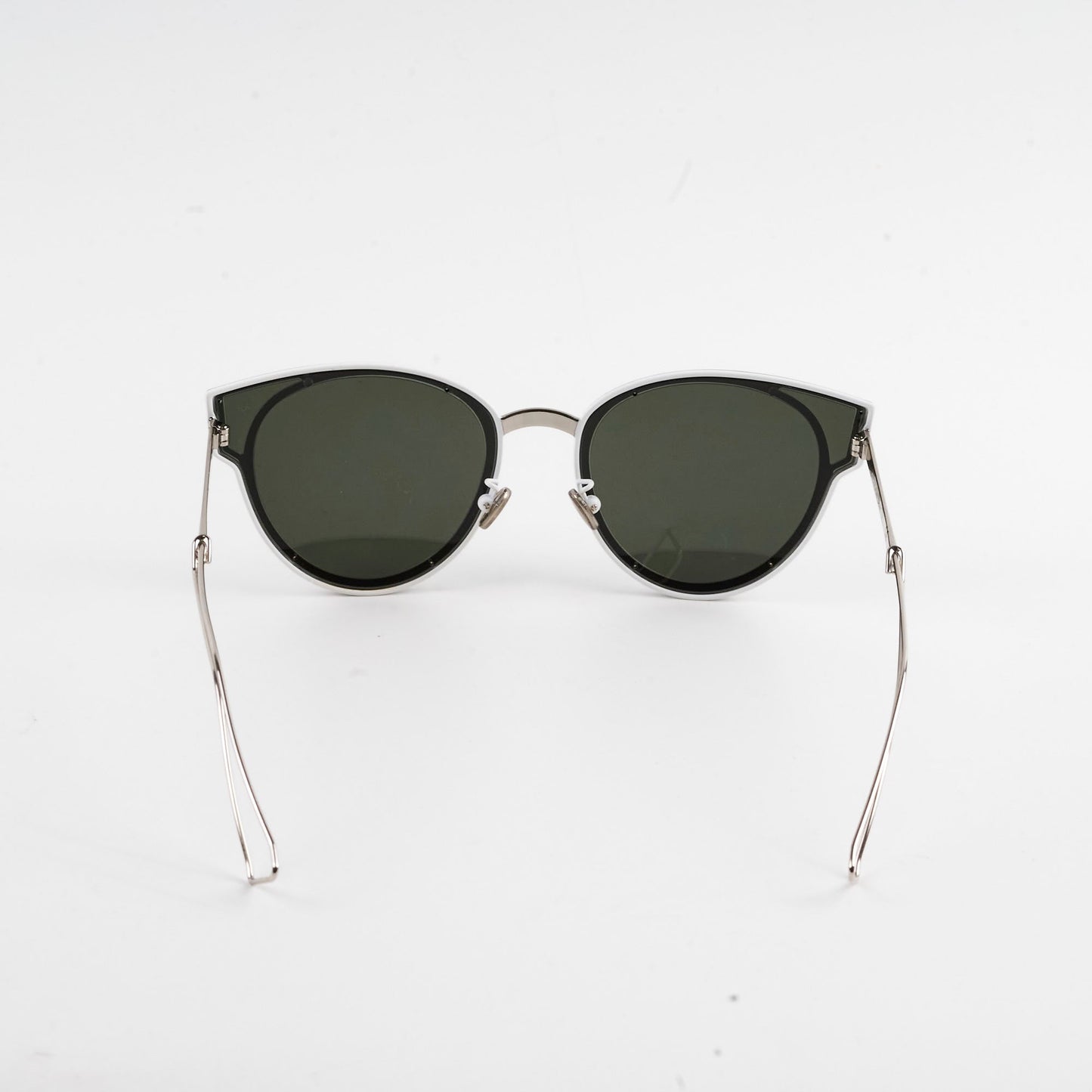 Christian Dior Sunglasses Silver/White