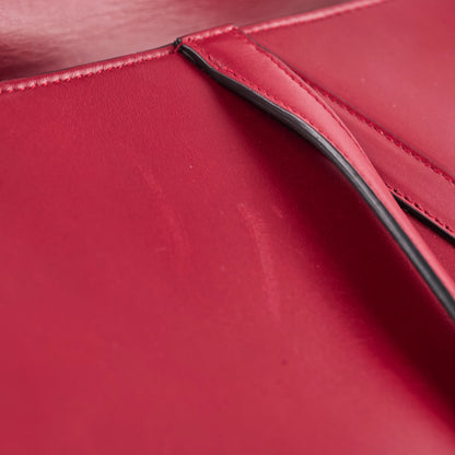Christian Dior Medium Saddle Bag Burgundy