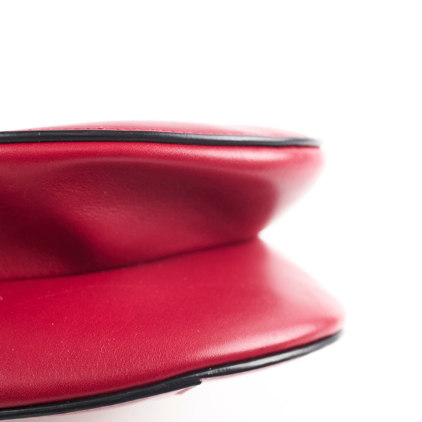 Christian Dior Medium Saddle Bag Burgundy