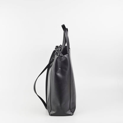 Luxury CELINE Leather Tote Black
