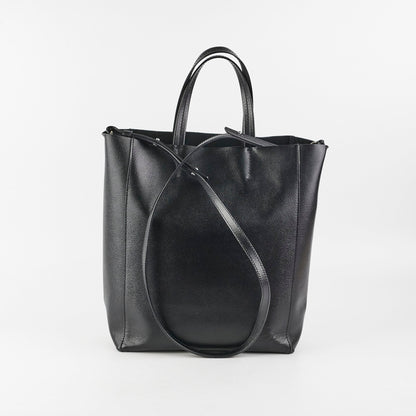 Luxury CELINE Leather Tote Black