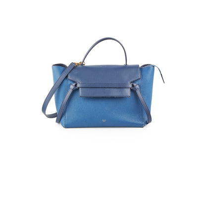 Luxury CELINE Mini Belt Bag Blue
