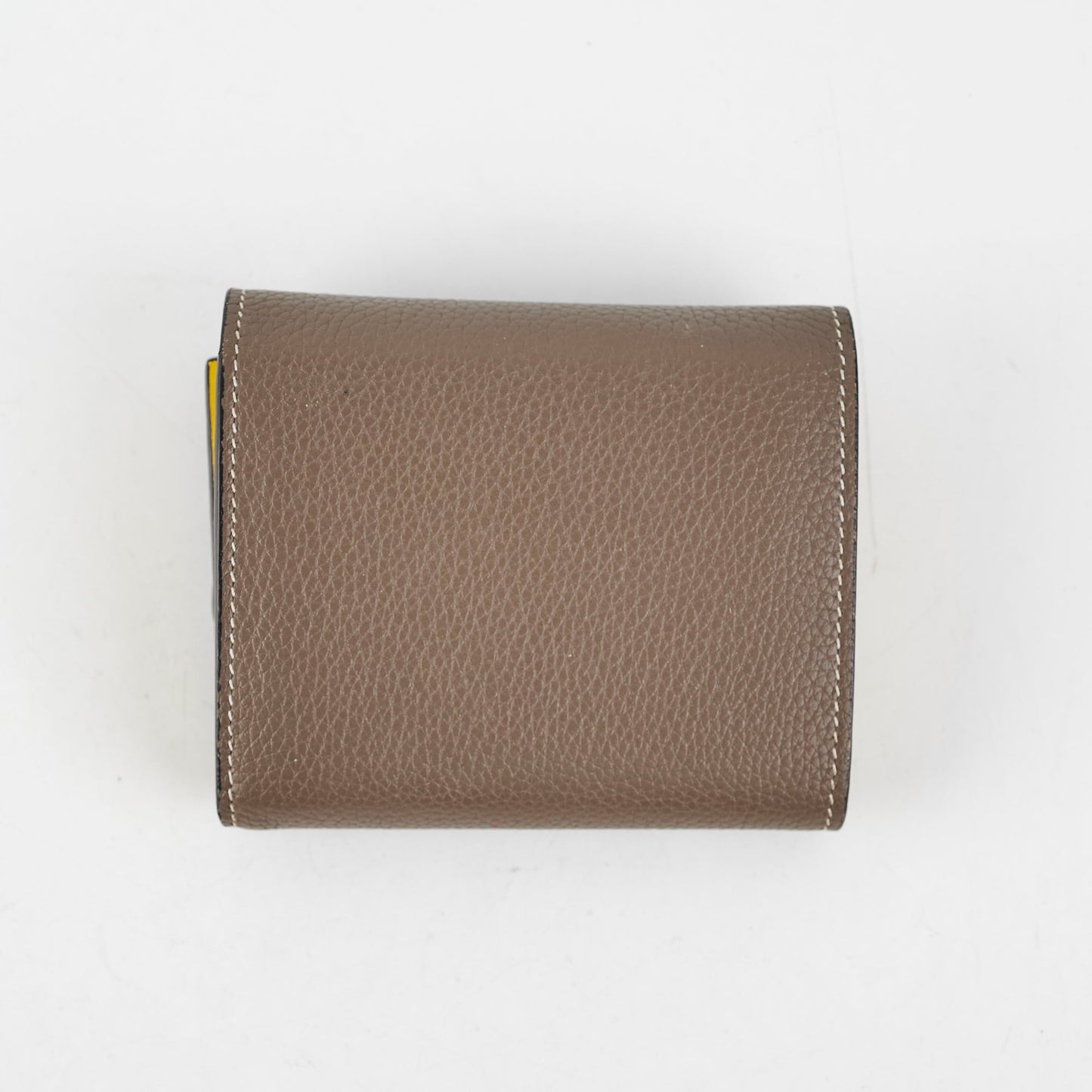 Luxury CELINE Wallet Grey/Yellow