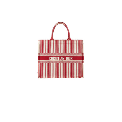 Christian Dior Large Book Tote Red