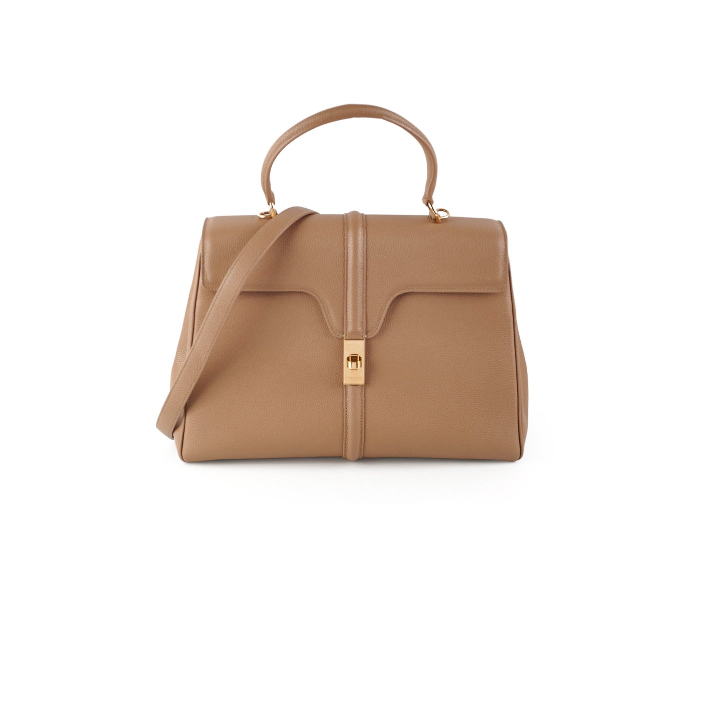 Luxury CELINE 16 Medium Classic Taupe