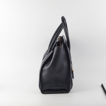 Luxury CELINE Micro Luggage Black