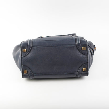 Luxury CELINE Micro Luggage Black