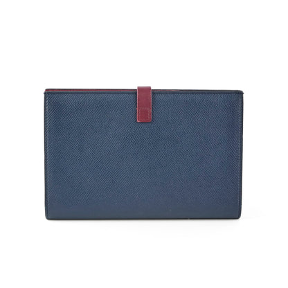 Luxury CELINE Large Bicolour Strap Wallet