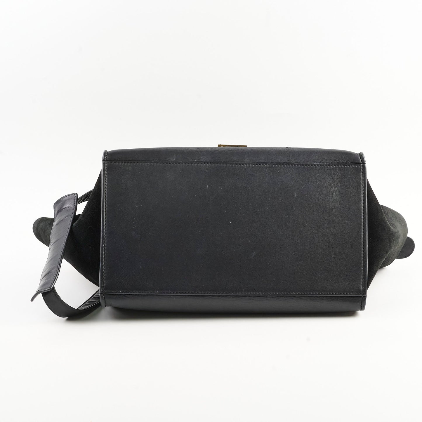 Luxury CELINE Meium Trapeze All Black