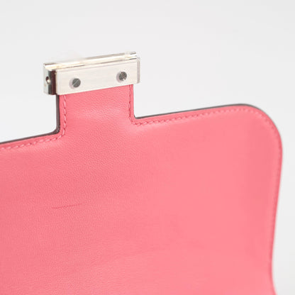 Hermes Mini Constance 18 Rose Azalee Evercolour C Satmp