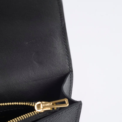 Hermes Constance Slim Epsom Black B Stamp