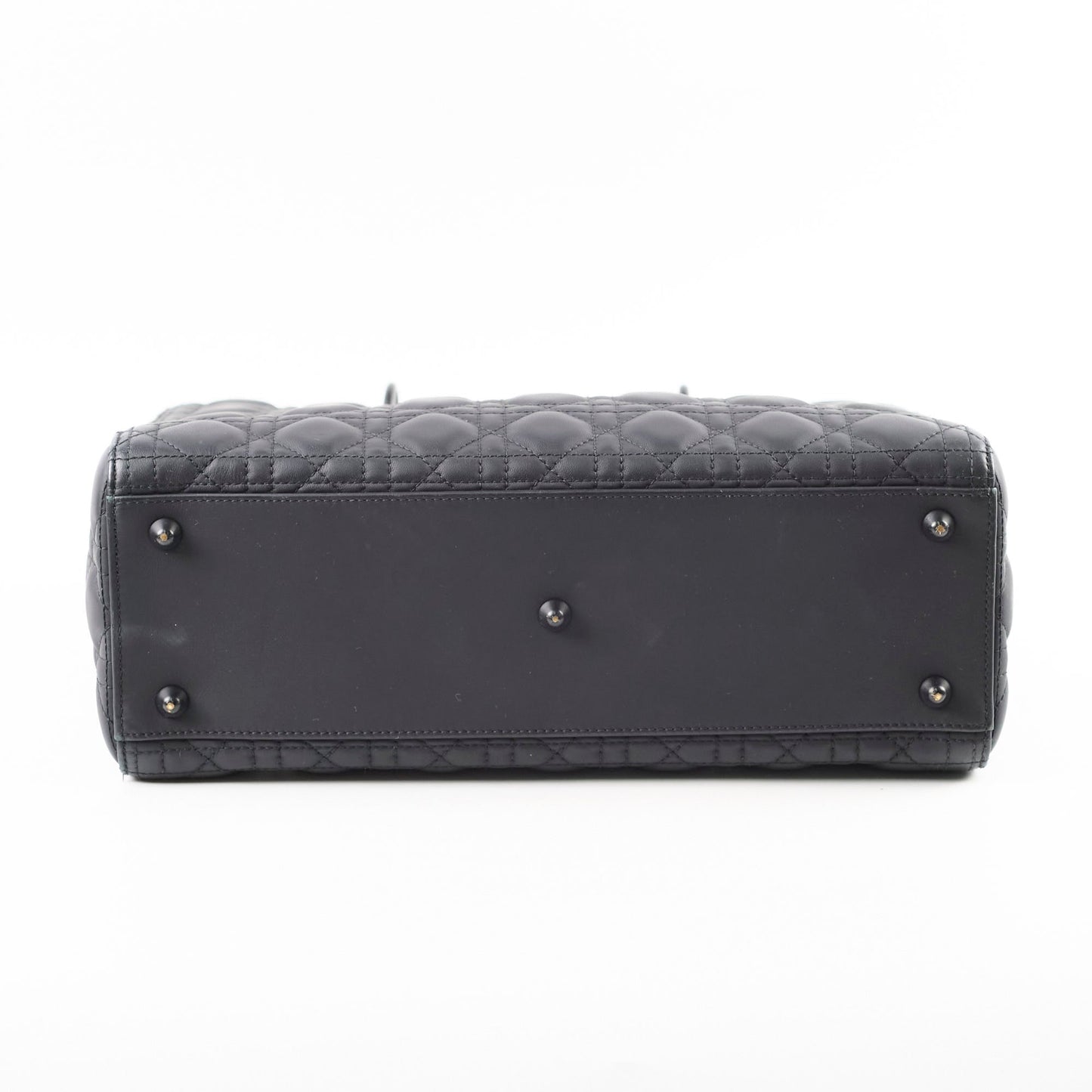 Dior Lady Dior Large Matte Black