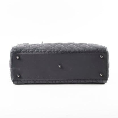 Dior Lady Dior Large Matte Black