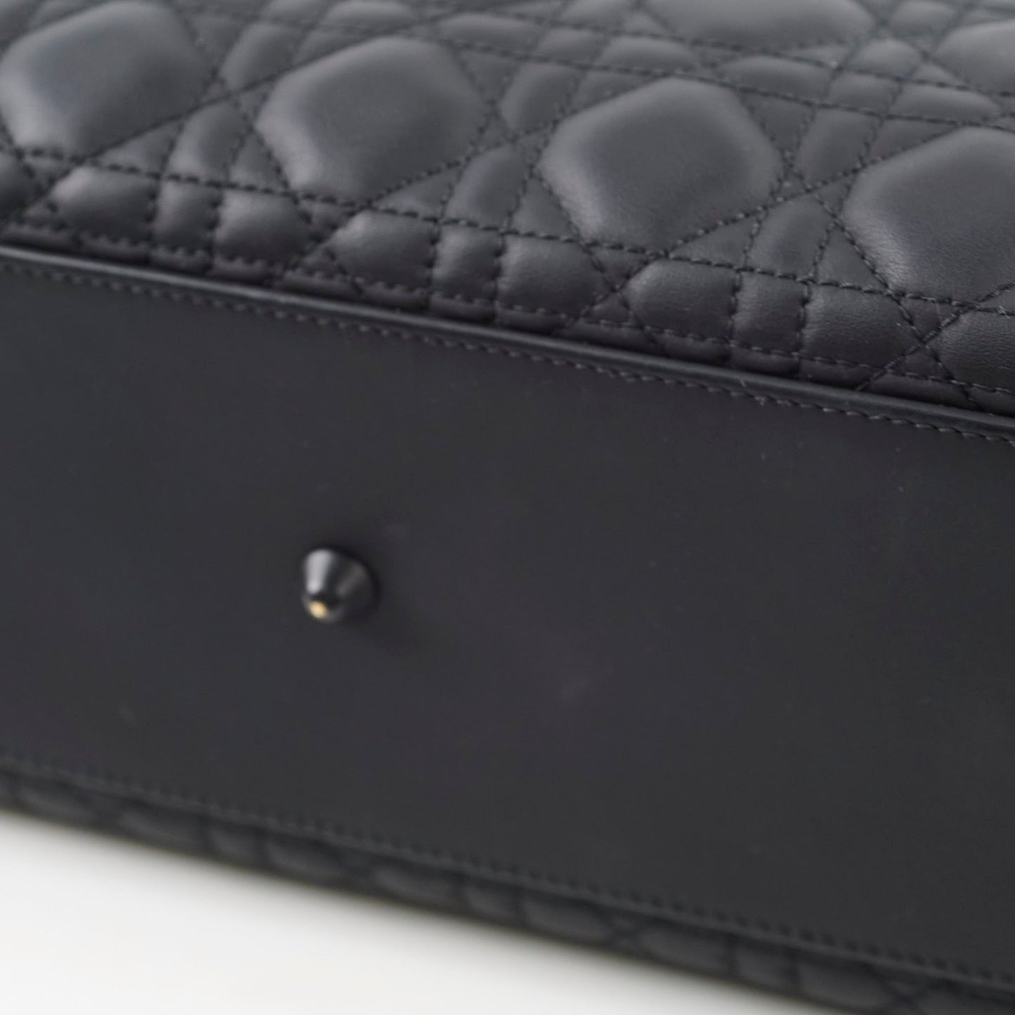 Dior Lady Dior Large Matte Black