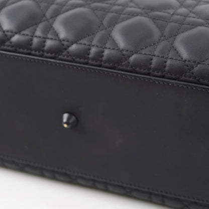 Dior Lady Dior Large Matte Black