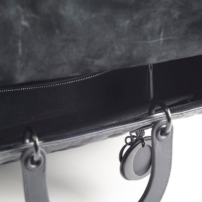 Dior Lady Dior Large Matte Black