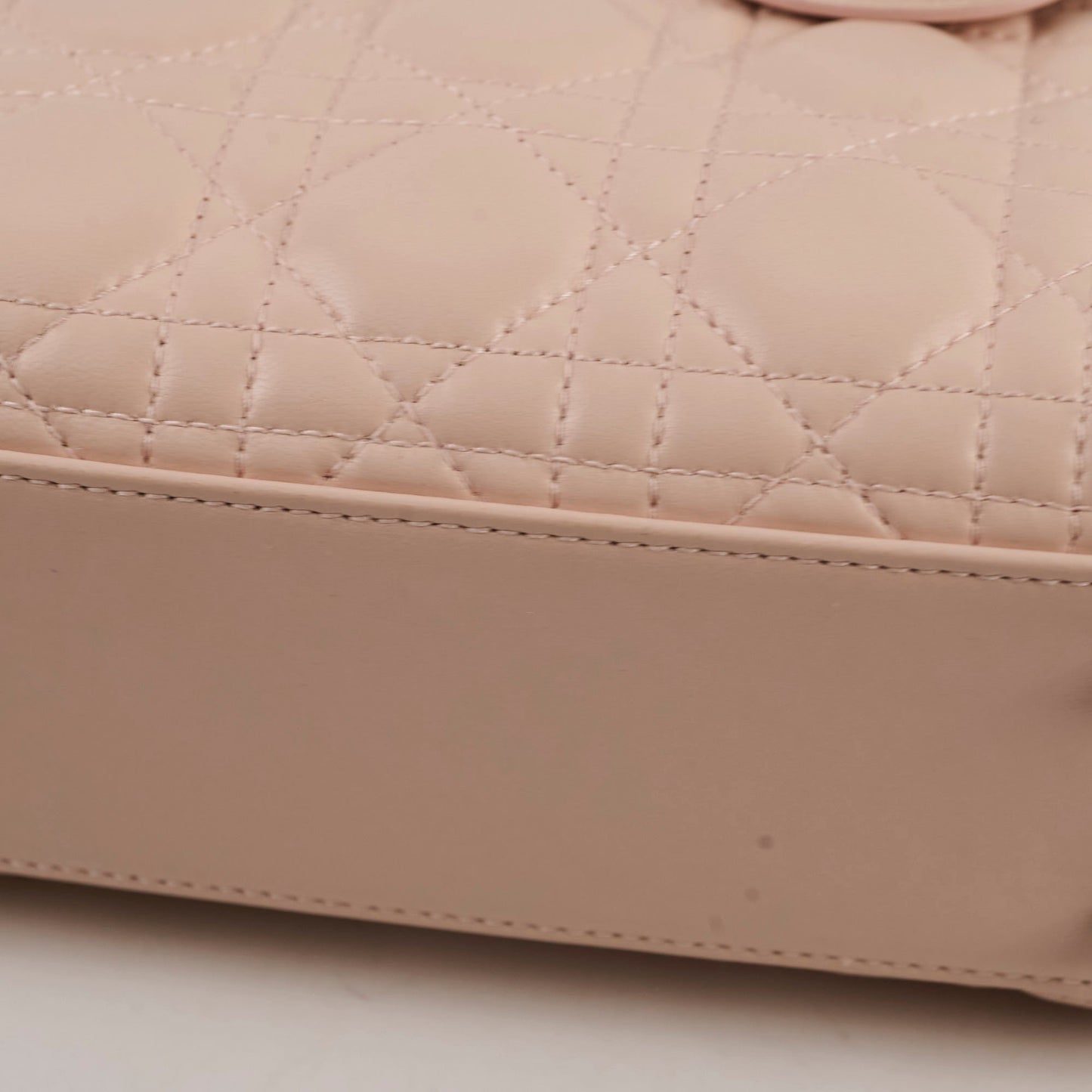 Christian Dior Lady Dior Small ABC Lambskin Light Pink